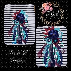 Hand made flower pin